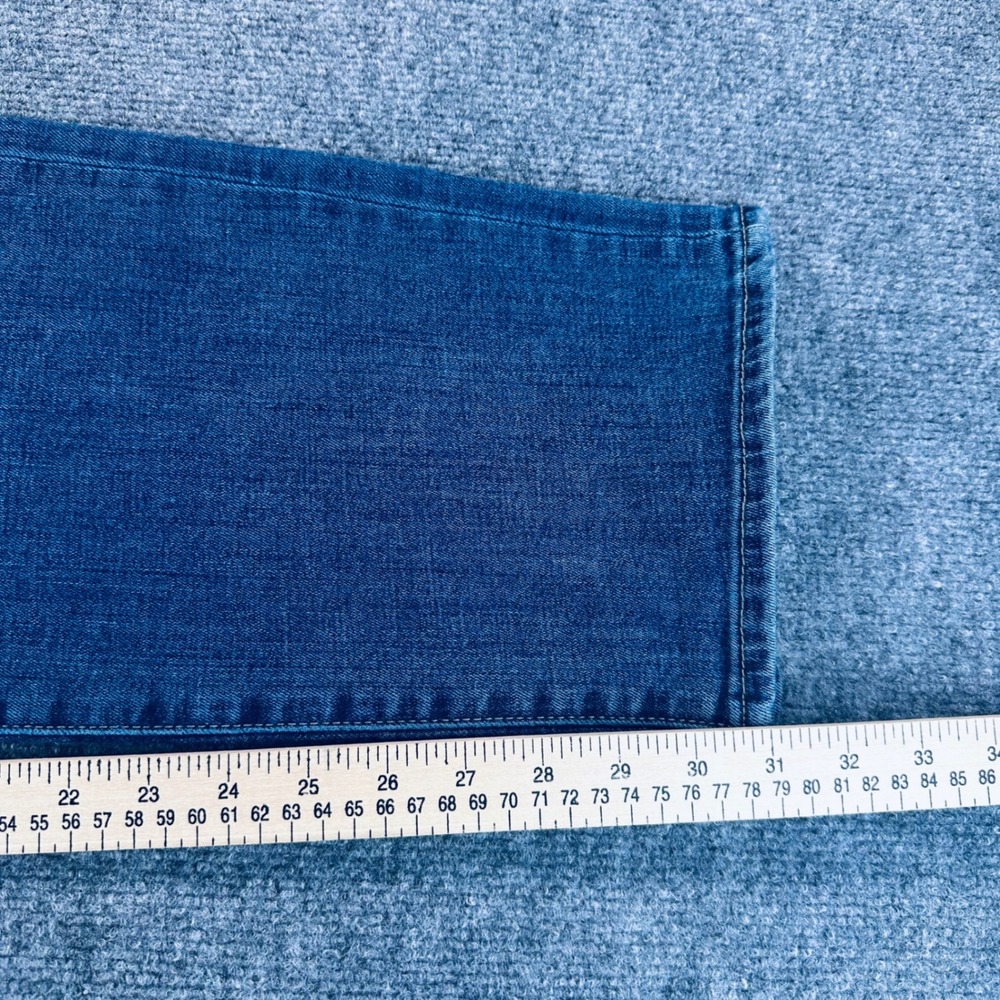 Lee Extreme Motion MVP Straight Fit Tapered Leg Blue Jeans Men's 46x32 LTCH58811 - Picture 10 of 11